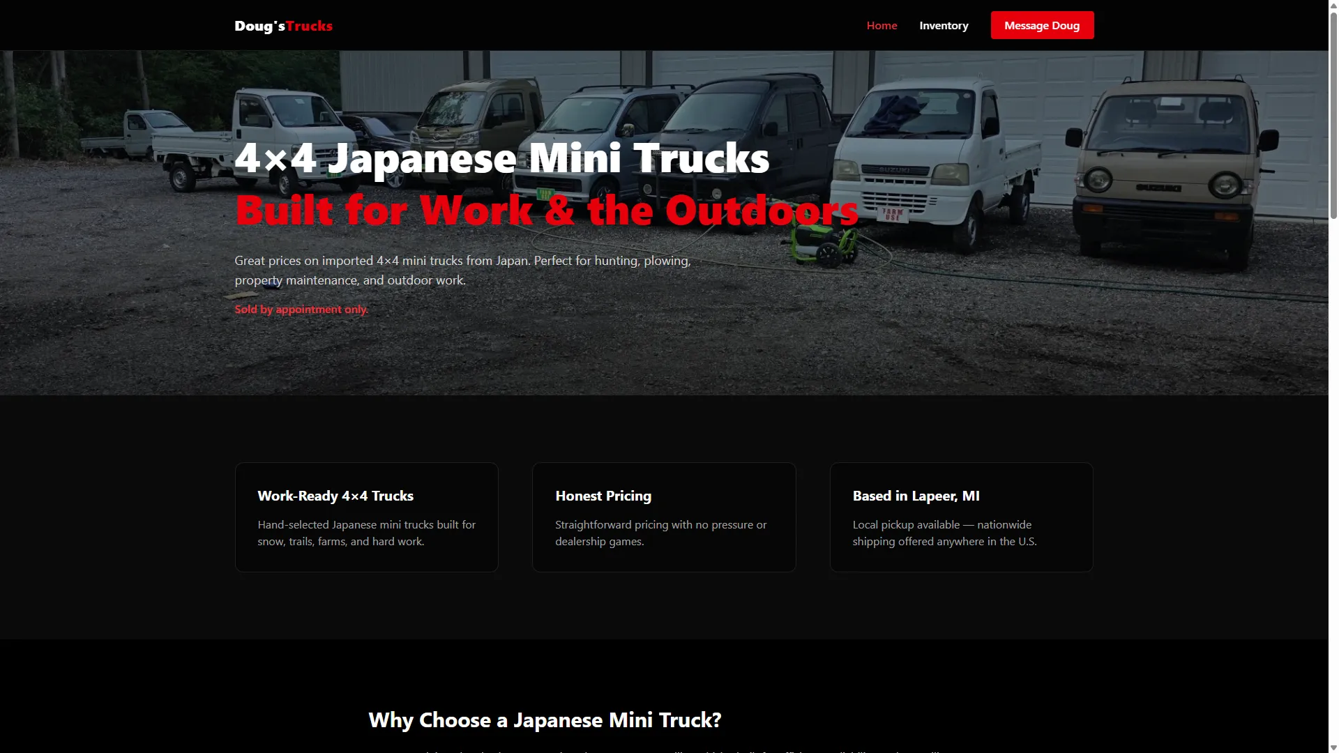 Doug's Trucks screenshot