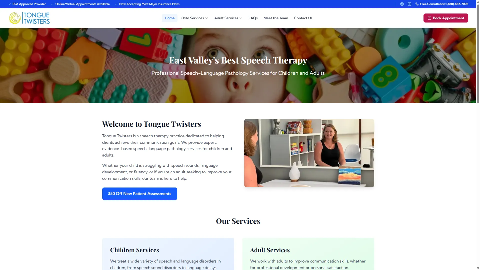 Tongue Twisters Speech Therapy screenshot